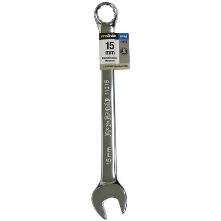 Pro-Grade Tools 15Mm  Combination Wrench 11215